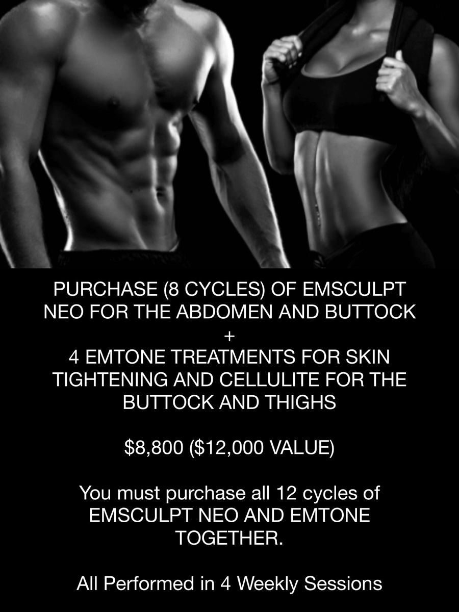 Spring training body sculpting special at PFrankMD