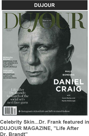 Dujour Magazine featuring Dr. Paul Jarrod Frank of PFRANKMD in New York City