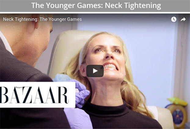 Neck Tightening video by Dr. Paul Jarrod Frank of PFrankMD in New York City