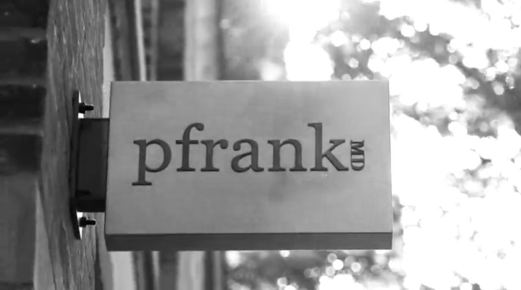pfrank MD outdoor sign